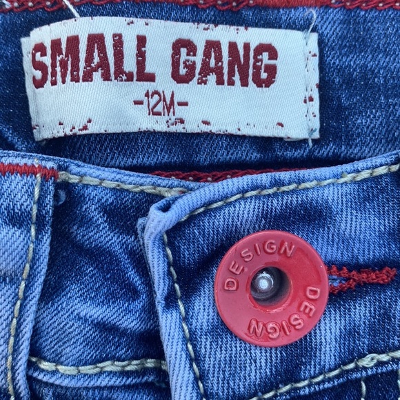 NWOT Small Gang Jean Shorts - Picture 4 of 9